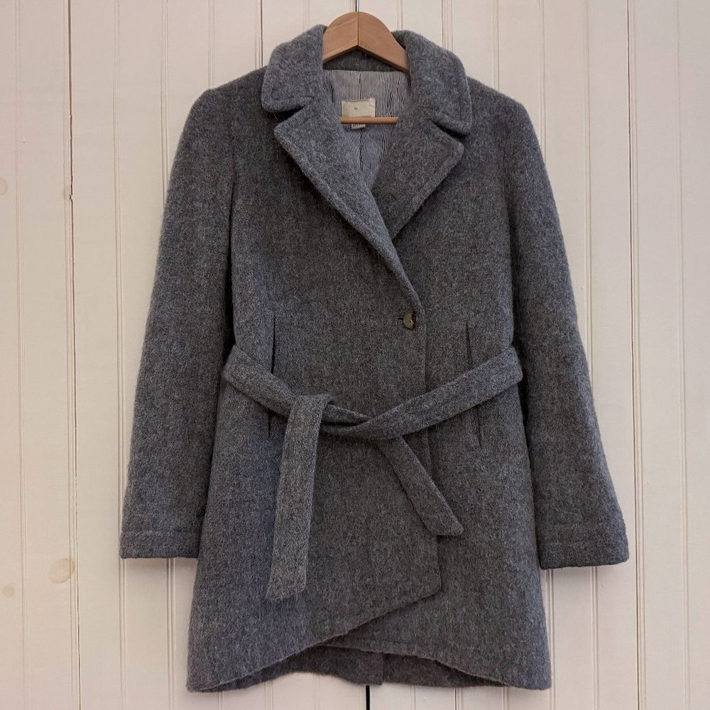 Boy. Band of Outsiders Gray Wool Coat Size 1 Small